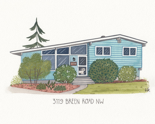 Custom House Portrait