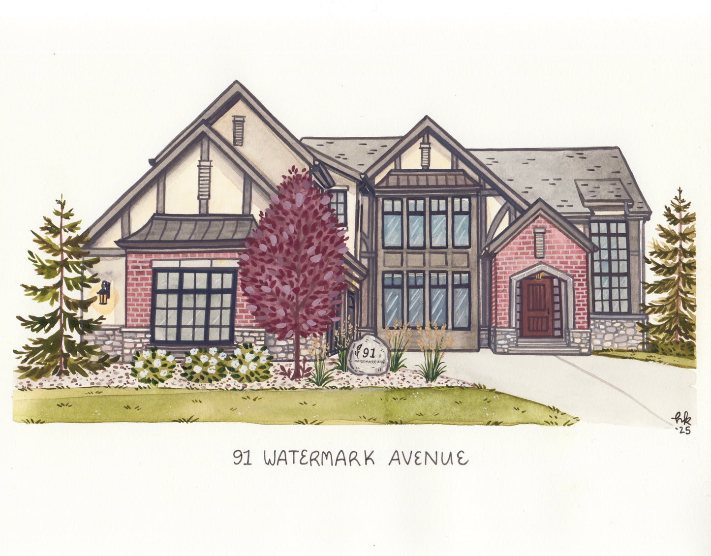 Custom House Portrait