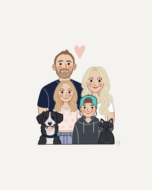 DIGITAL Family Portrait