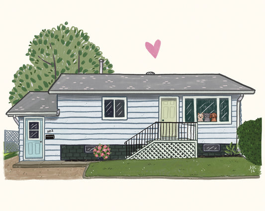 Digital House Portrait