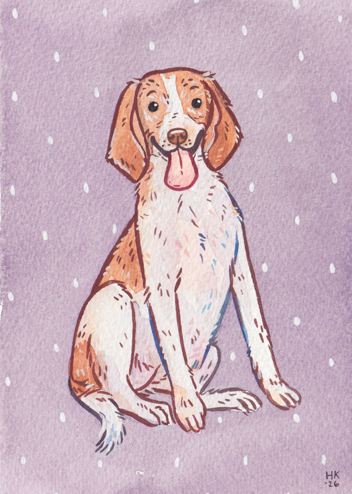 Custom Super Mini Pet Portrait 2x3