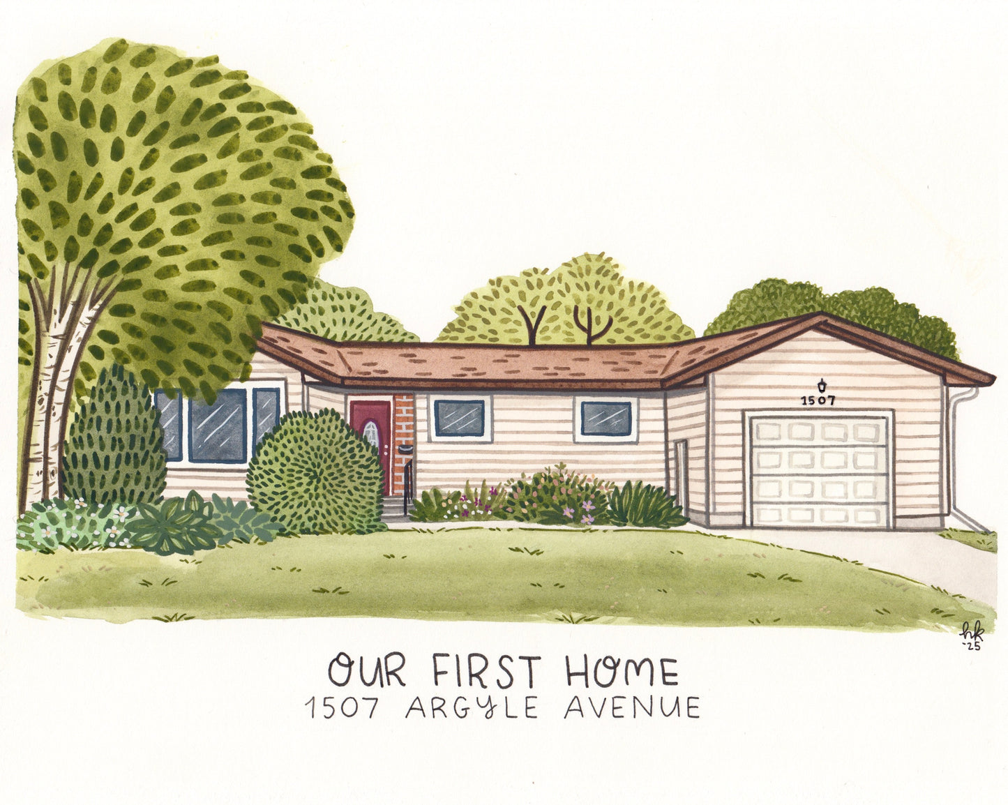 Custom House Portrait