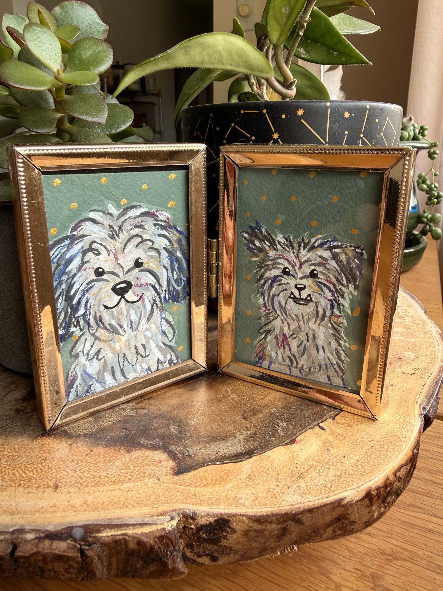 Custom Super Mini Pet Portrait 2x3