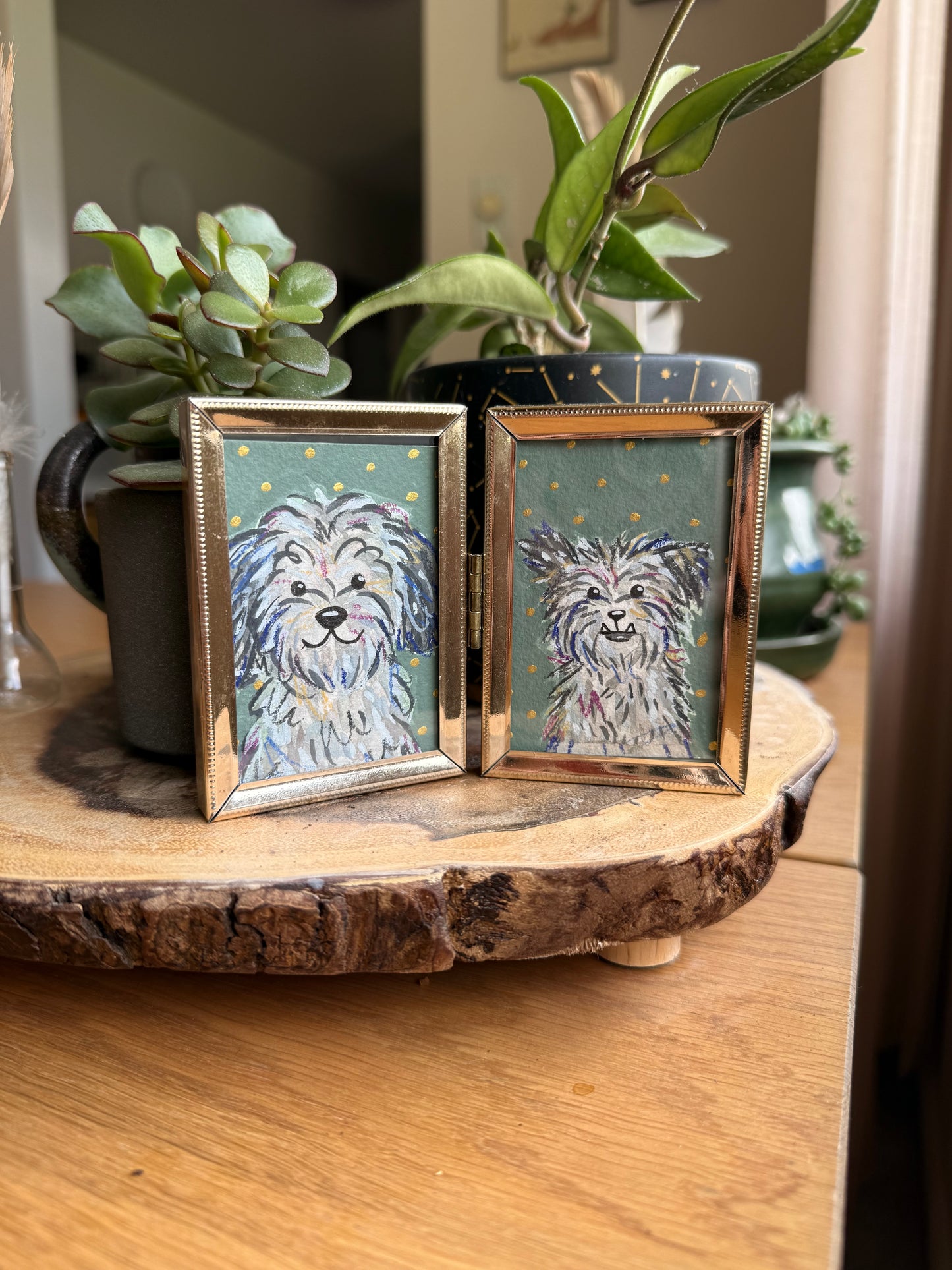 Custom Super Mini Pet Portrait 2x3