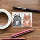 Custom Super Mini Pet Portrait 2x3