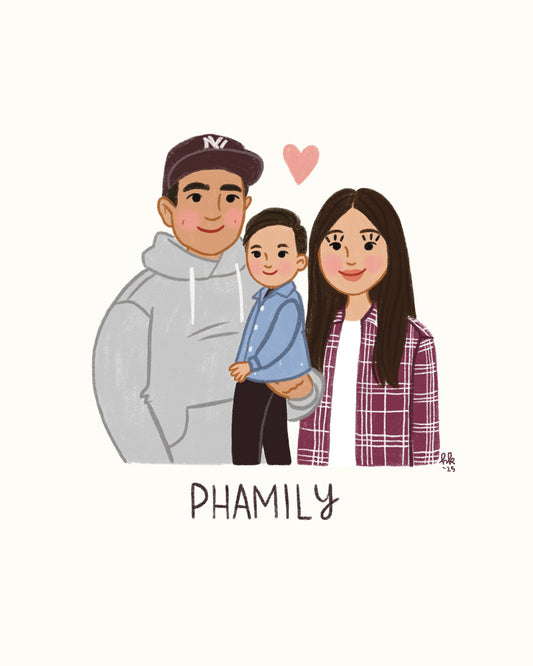 DIGITAL Family Portrait