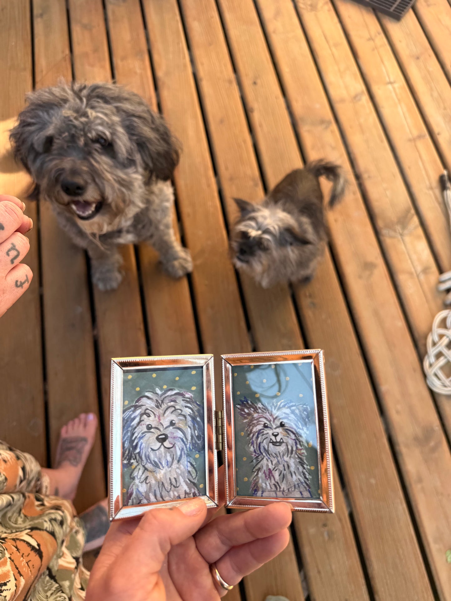 Custom Super Mini Pet Portrait 2x3