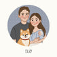 DIGITAL Family Portrait