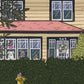 Digital Front Window Pet Portrait