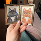 Custom Super Mini Pet Portrait 2x3