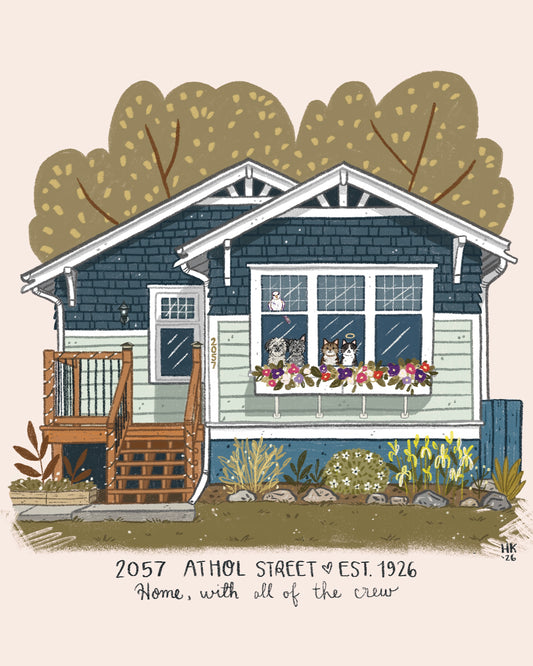 Digital House Portrait