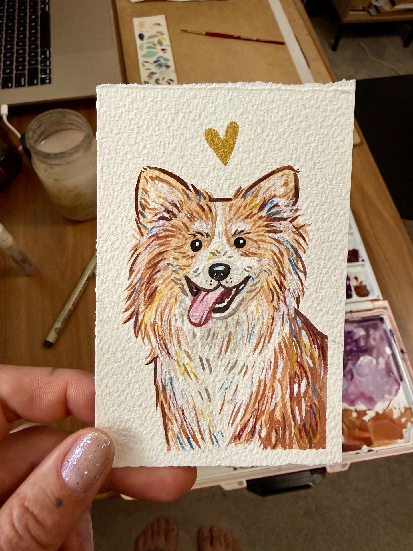 Custom Mini Pet Portrait