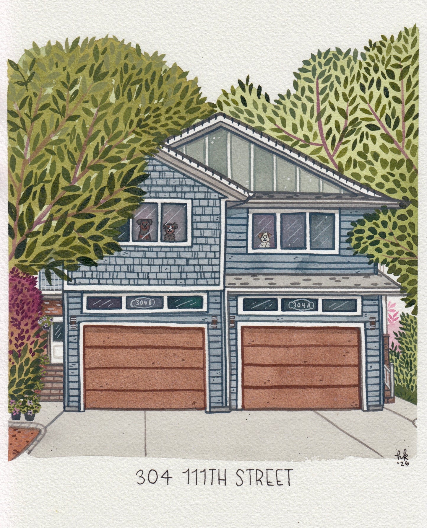 Custom House Portrait