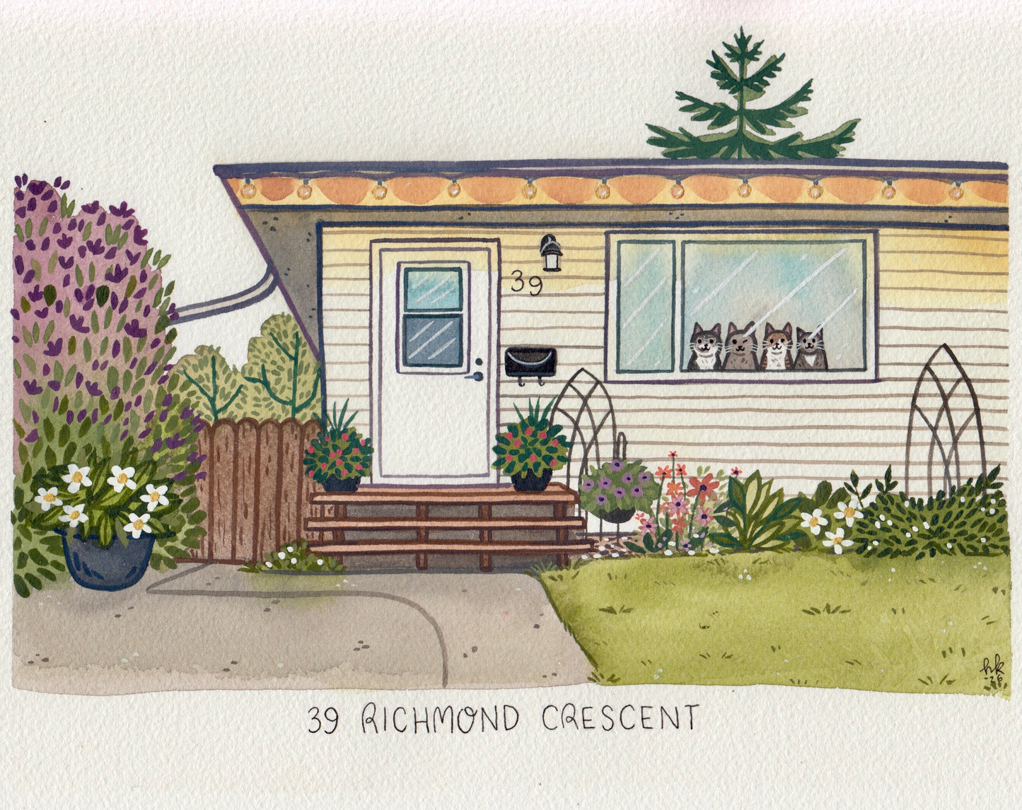 Custom House Portrait