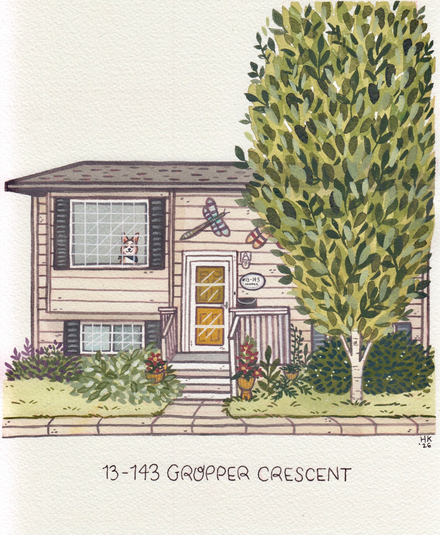 Custom House Portrait