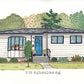 Custom Mini House Portrait