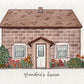 Custom Mini House Portrait
