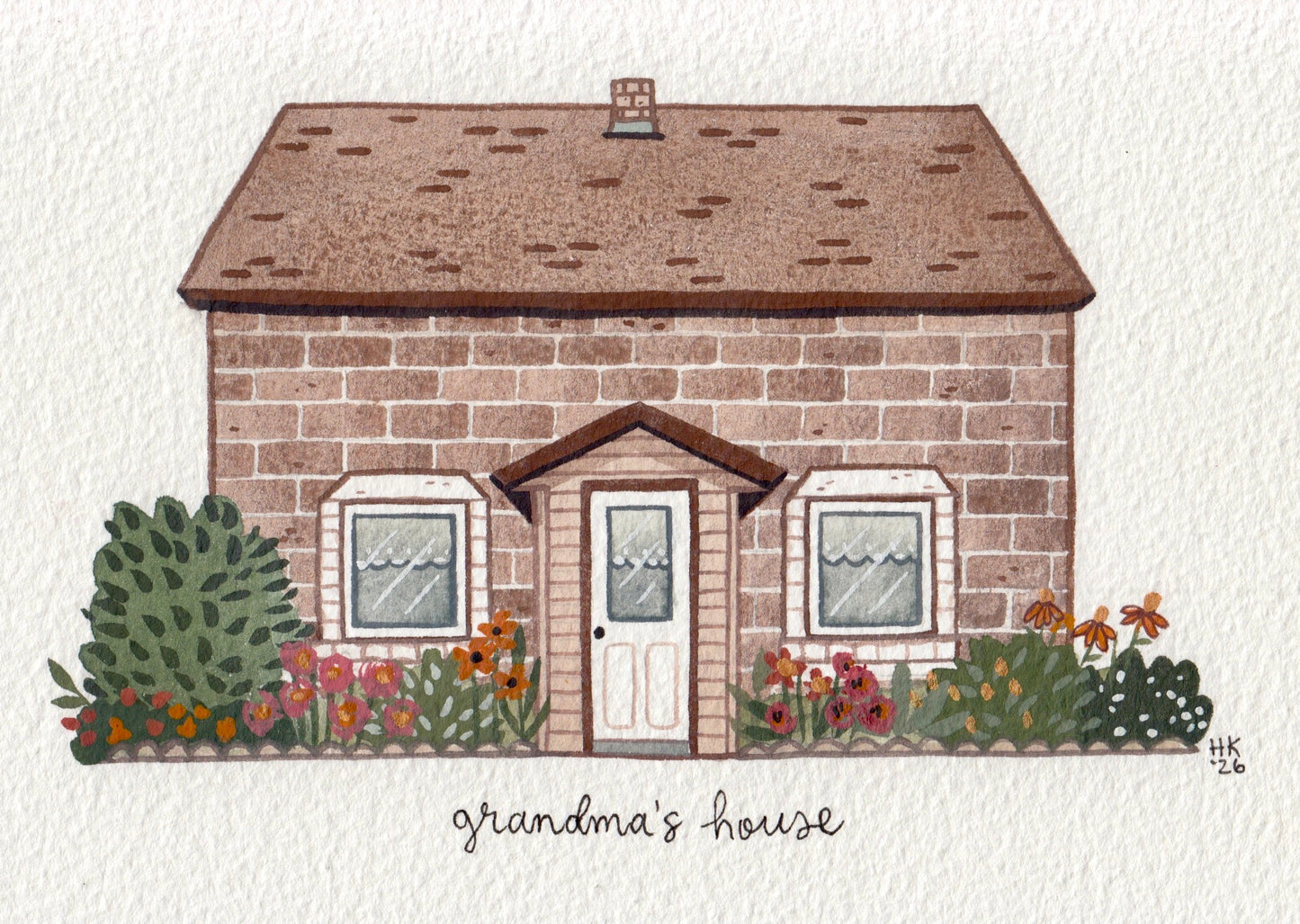 Custom Mini House Portrait