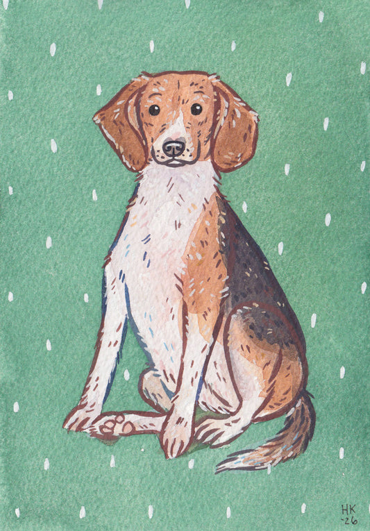 Custom Super Mini Pet Portrait 2x3